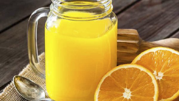 Appelsinjuice med protein