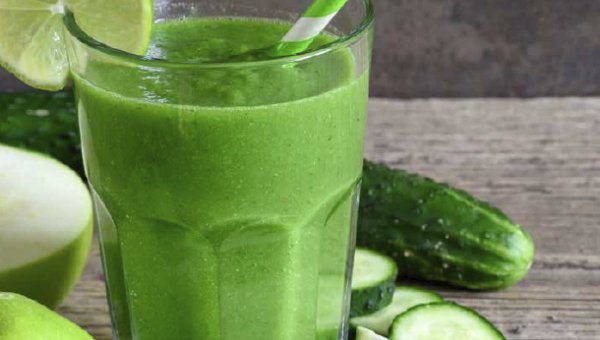 Grn Agurke- & rtesmoothie 