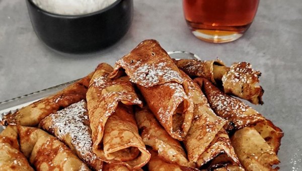 Pandekager med l og kanel