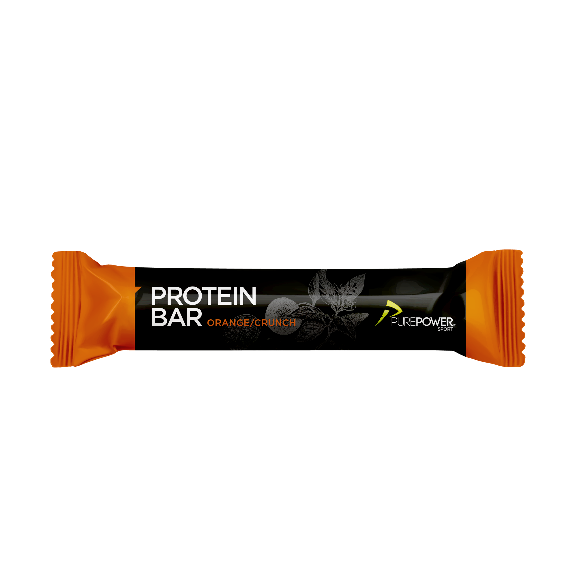 Se Purepower Protein Bar - Orange Crunch - 55 gram hos Toft Care
