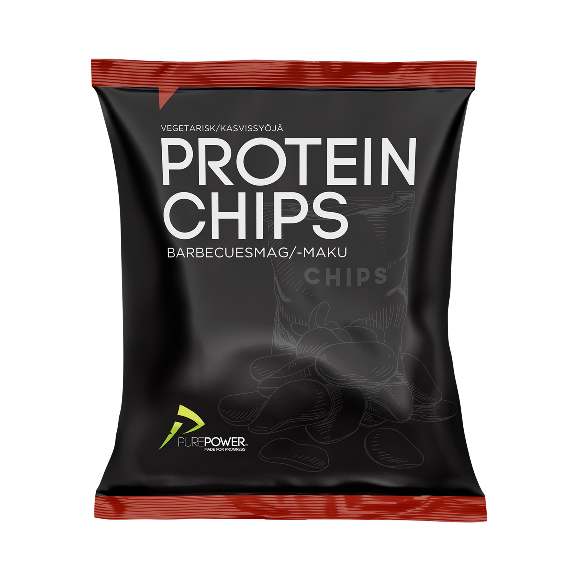 PurePower Protein Chips Barbecue 20 g