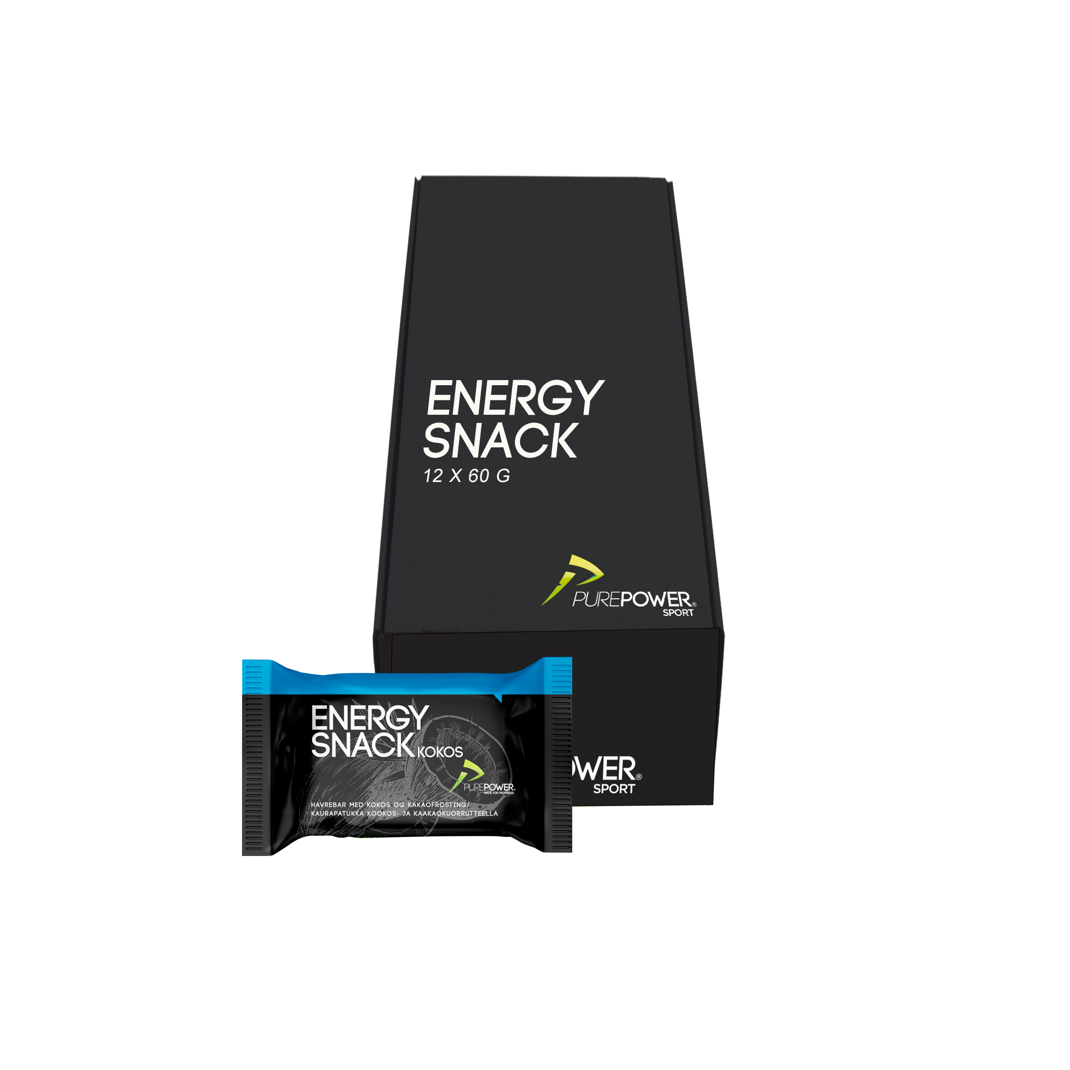 Energy Snack Kokos 12 x 60g