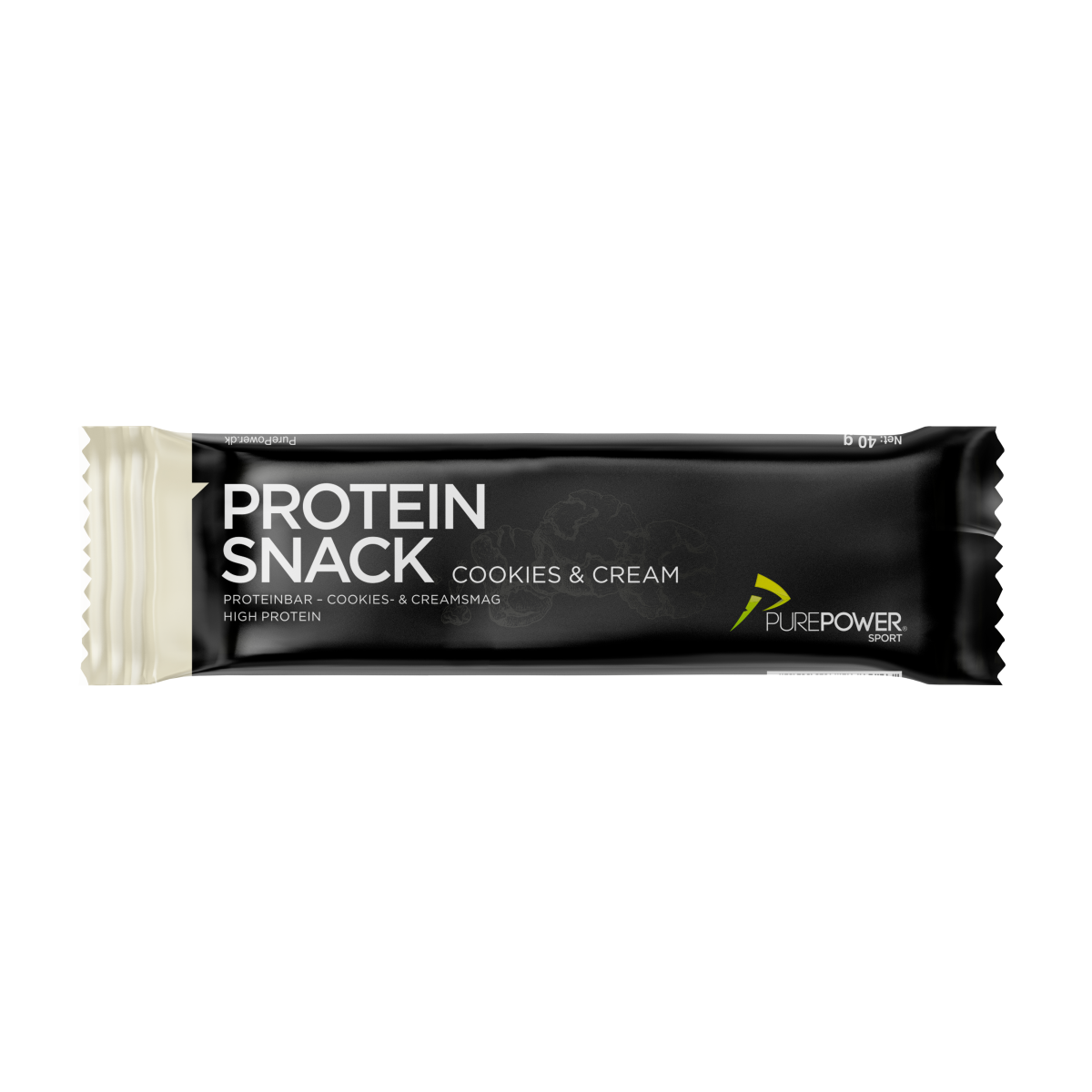Protein Snack Cookies & Cream 40 g Proteinbar PurePower