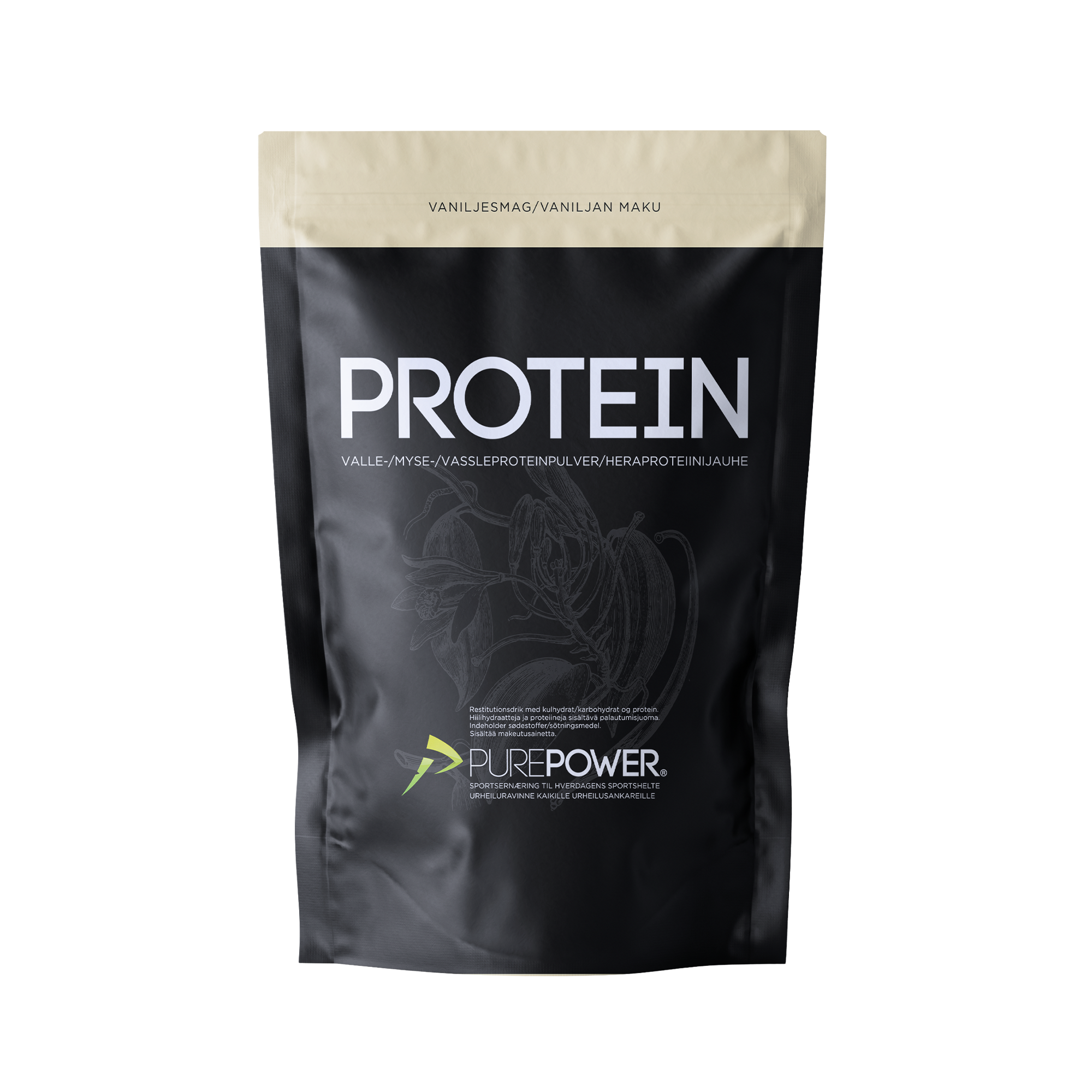 PurePower Valleprotein Vanilje 1kg